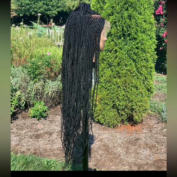 COPY - Feed-in Handmade Braided Lace Wig - Picture 4 of 5